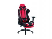 Кресло офисное ExtremeRace black/red with footrest