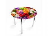Стол обеденный круглый Flowers