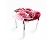 Стол обеденный круглый Pink Roses