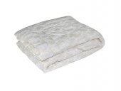 Одеяло 140х205 шерстяное зимнее молочное