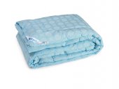 Одеяло 200х220 шерстяное "Комфорт +" голубое