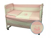Набор в детскую кровать размер 60х120 "Котята" Розовый