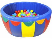 Сухой бассейн для дома с шариками 100*40*5 см