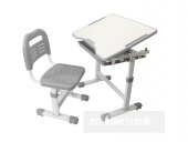 Комплект парта + стул трансформеры Sole Grey