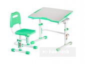 Комплект парта + стул трансформеры Vivo II green