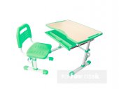 Комплект парта + стул трансформеры vivo green