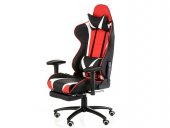 Кресло ExtremeRace black/red/white with footrest